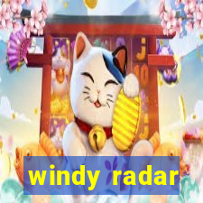 windy radar